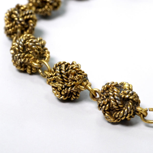 CHANEL アンティーク細工ネックレス（ゴールド）