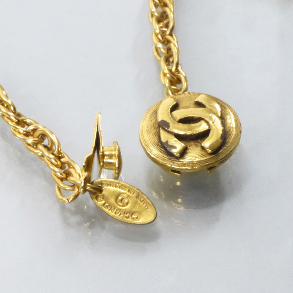 OLD CHANEL パール３連ネックレス