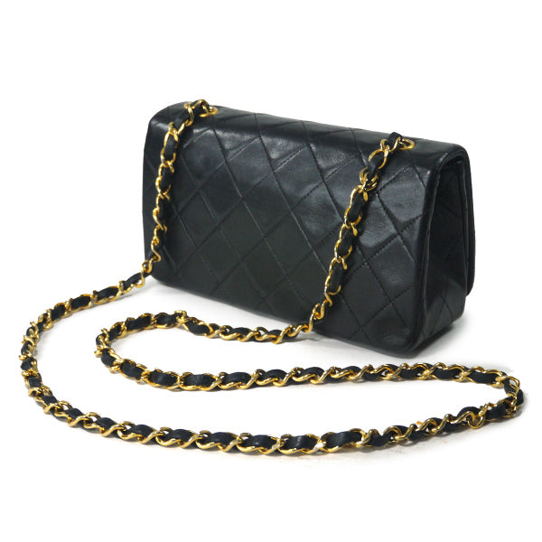 OLD CHANEL 80s定番マトラッセ フルフラップチェーンバッグ