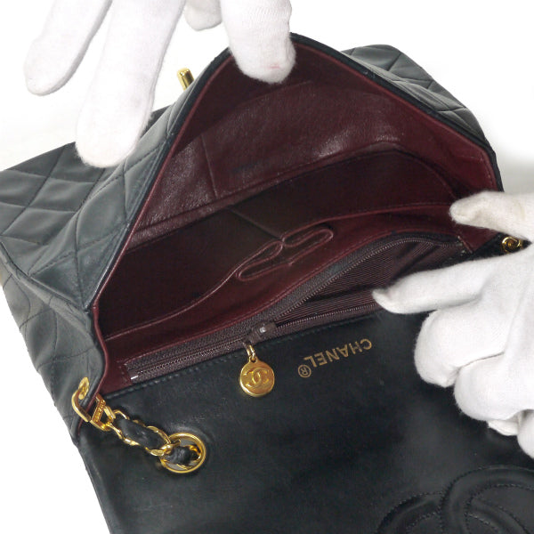 OLD CHANEL 80s定番マトラッセ フルフラップチェーンバッグ