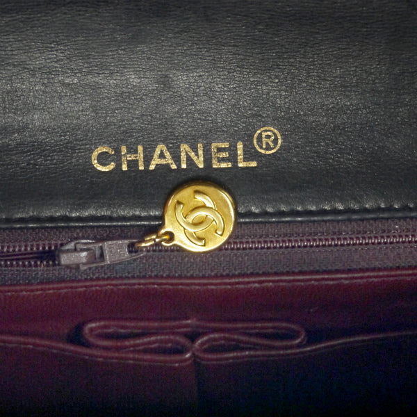OLD CHANEL 80s定番マトラッセ フルフラップチェーンバッグ
