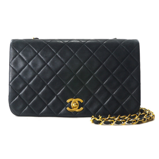 OLD CHANEL 80s定番マトラッセ フルフラップチェーンバッグ