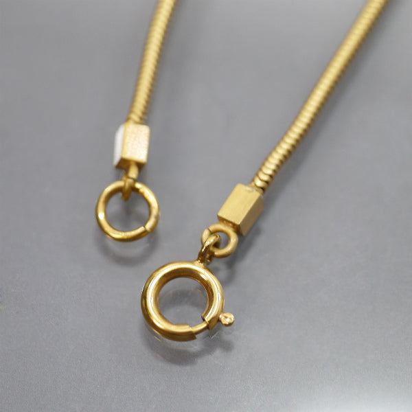 OLD CHANEL　ココマークブレスレット（アンティークゴールド）