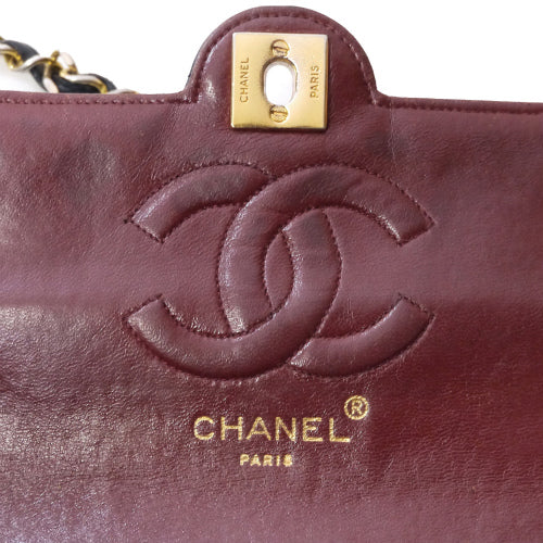 OLD CHANEL　マトラッセ　チェーンバッグ（黒）