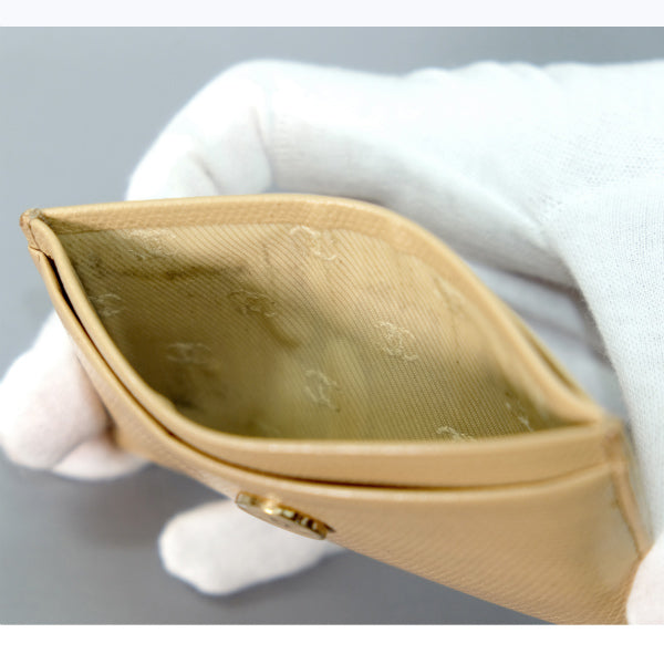 CHANEL カードケース（ベージュ）