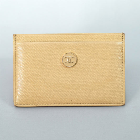 CHANEL カードケース（ベージュ）