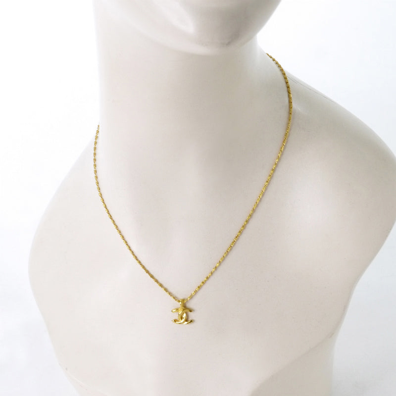 OLD CHANEL 1982年刻印 ココマークネックレス（ゴールド）