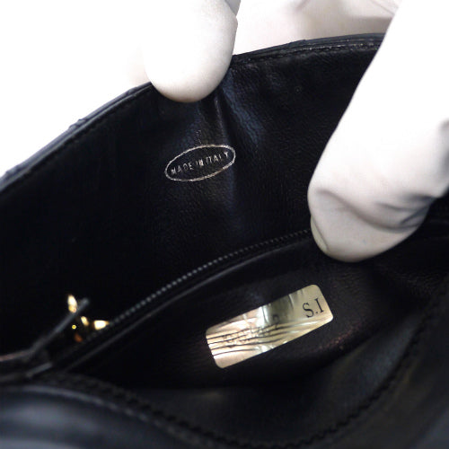 OLD CHANEL　マトラッセ　ウエストポーチ＆ショルダー（黒）