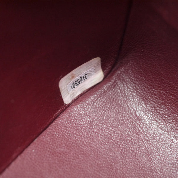 OLD CHANEL ラージ マトラッセチェーンショルダー（34サイズ/黒）