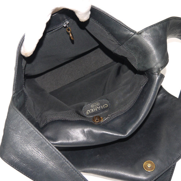 CHANEL　80sココマークステッチショルダー