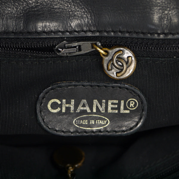 CHANEL　80sココマークステッチショルダー
