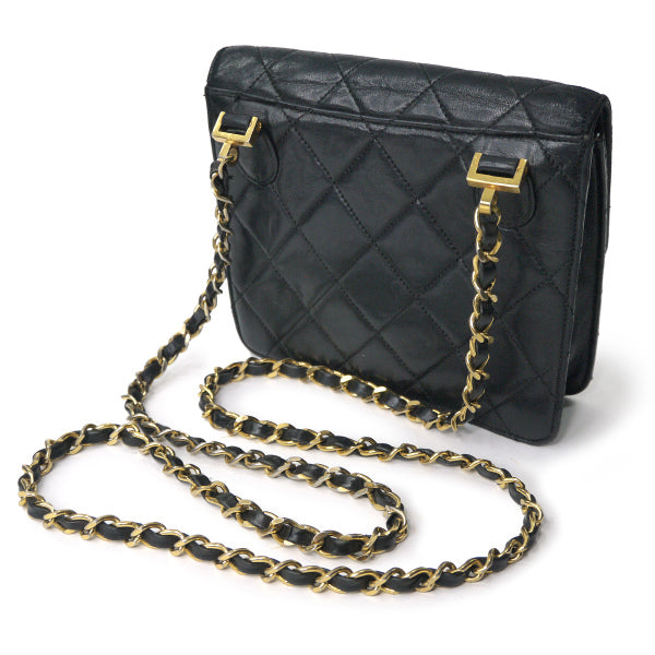 CHANEL ヴィンテージ 90s 1番台 ココマーク チェーン ポシェット CHANEL ココマーク マトラッセチェーンポシェット – Vintage Shop Rococo