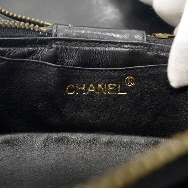 Sale✨￥10000値引✨超希少！ヴィンテージCHANELレア文字盤カラー OLD CHANEL 80s!フリンジ付 ンショルダー（黒） – Vintage Shop