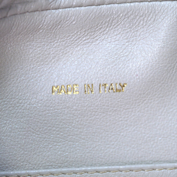 OLD CHANEL　フリンジ付マトラッセ チェーンショルダー（ピンク）