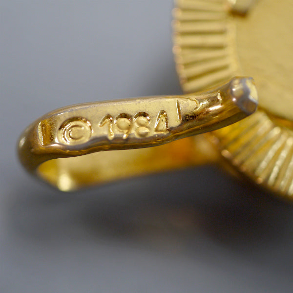 OLD CHANEL　3連ココマーク チェーンベルトネックレス