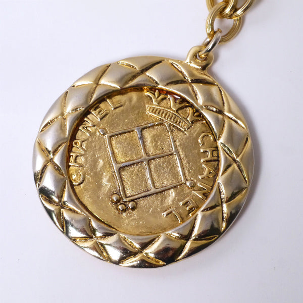 OLD CHANEL　ココマーク×ライオン ラウンドトップネックレス