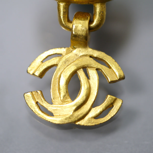 CHANEL　ブロンズビジュー ココマークイヤリング（ゴールド）