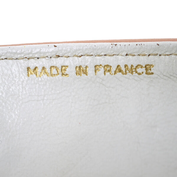 OLD CHANEL　レア!!マトラッセWチェーンバッグ（ベビーピンク）