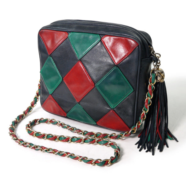 107 美品　レア CHANEL シャネル　マトラッセ　ダイヤステッチ 107 美品 レア CHANEL シャネル マトラッセ ダイヤステッチ