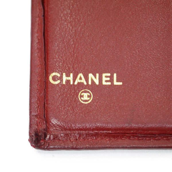 OLD CHANEL ビコローレ 折財布（赤）