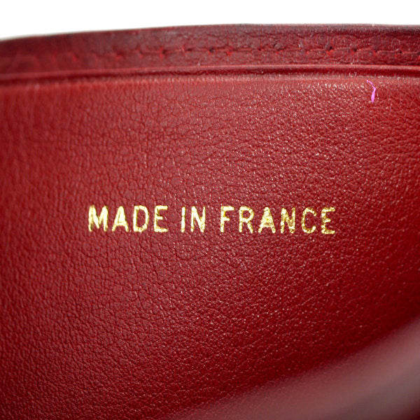 OLD CHANEL ビコローレ 折財布（赤）