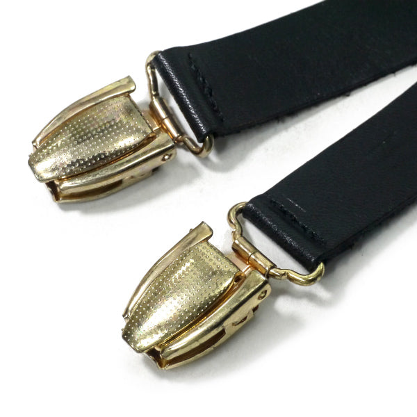 OLD CHANEL 　ロゴサスペンダー（黒/白）