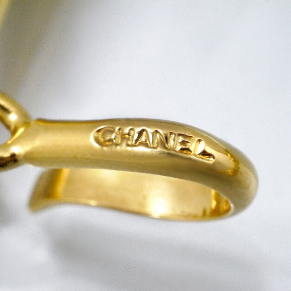 OLD CHANEL　パールモチーフ チェーンベルトネックレス（ゴールド）