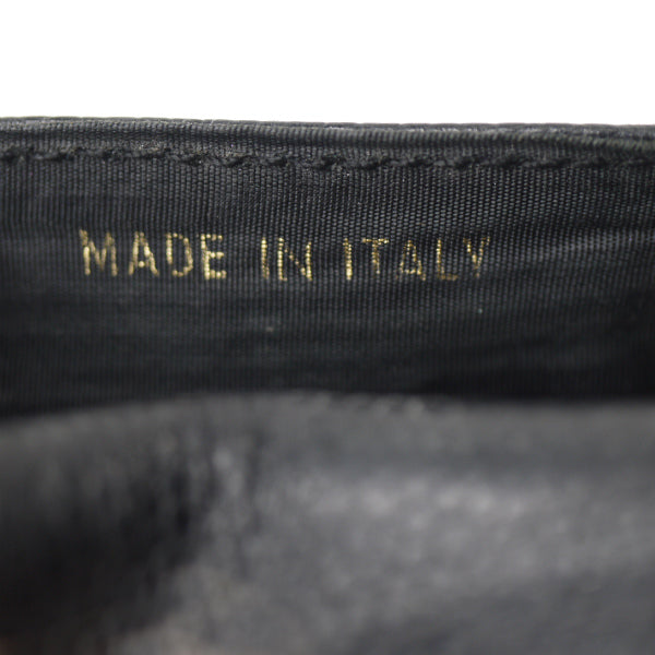 OLD CHANEL　ココマークステッチ リップケース（黒）