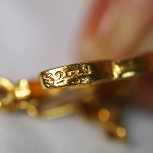 OLD CHANEL ココネックレス（金）