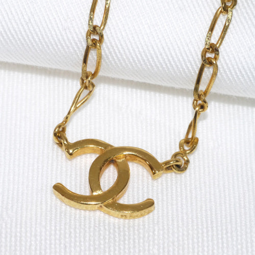 OLD CHANEL ココネックレス（金）