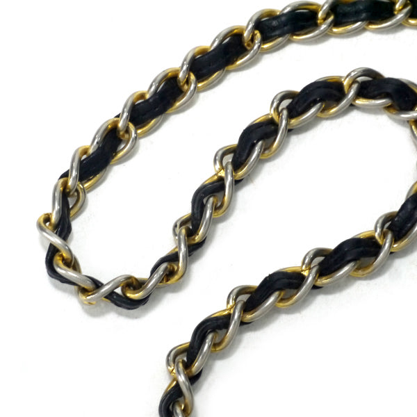 CHANEL80s!ダイヤココマークフリンジバッグ（黒）