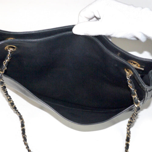 OLD CHANEL 　マトラッセトートバッグ（黒）