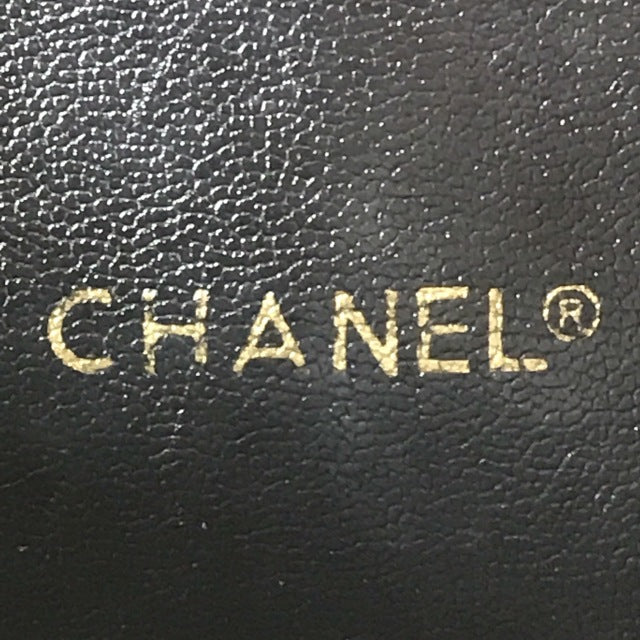 OLD CHANEL 　マトラッセトートバッグ（黒）