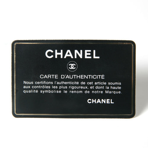 OLD CHANEL チェーントートバッグ（紺）