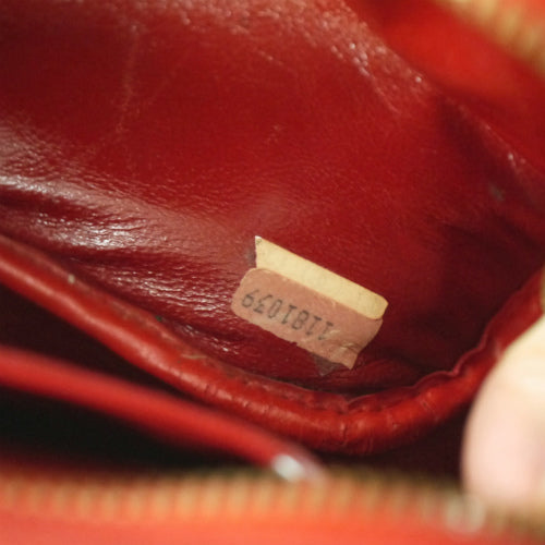 OLD CHANEL　マトラッセ　Ｗチェーンショルダー（赤）