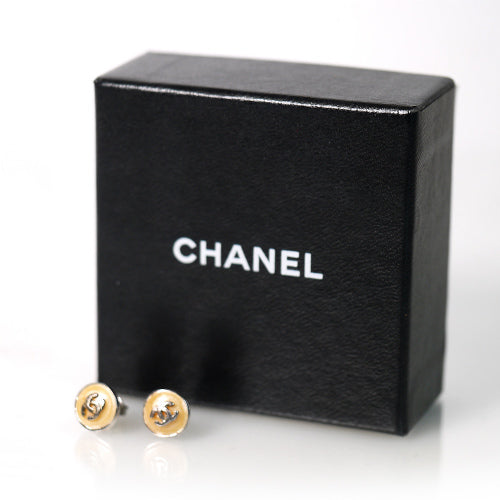 OLD CHANEL　ココピアス（イエロー）