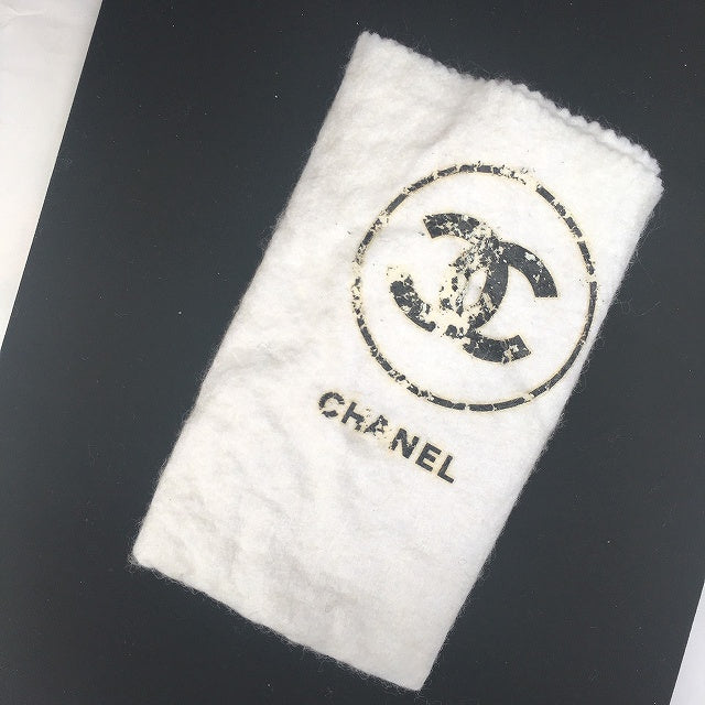 OLD CHANEL　マトラッセ バケツ型ポシェット（緑）