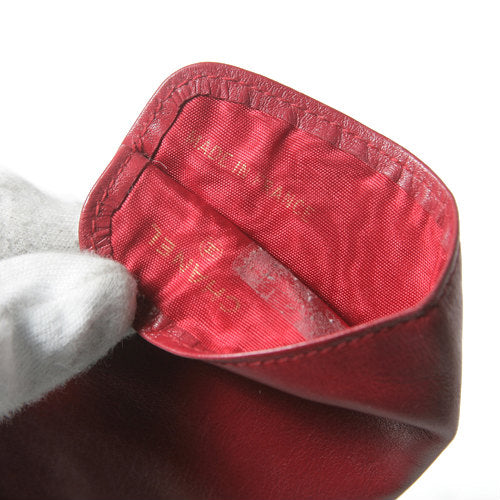 OLD CHANEL めがね＆携帯ケース（赤）