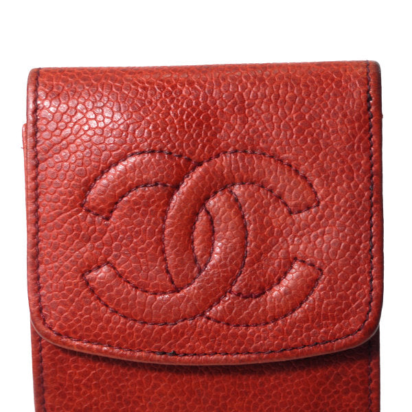 OLD CHANEL ココマーク メガネケース（赤）