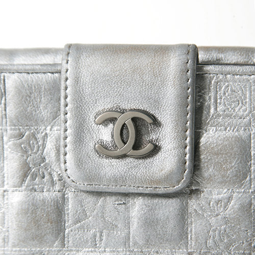OLD CHANEL 　シルバーアイコン財布
