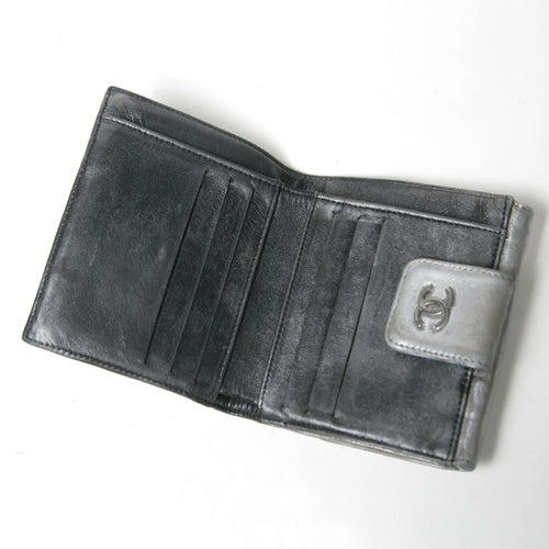 OLD CHANEL 　シルバーアイコン財布