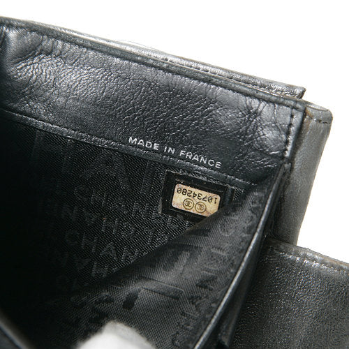 OLD CHANEL 　シルバーアイコン財布