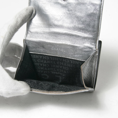 OLD CHANEL 　シルバーアイコン財布