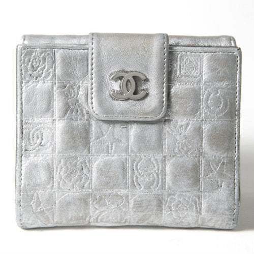OLD CHANEL 　シルバーアイコン財布