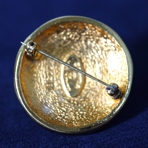 OLD CHANEL ココブローチ（ゴールド　大）