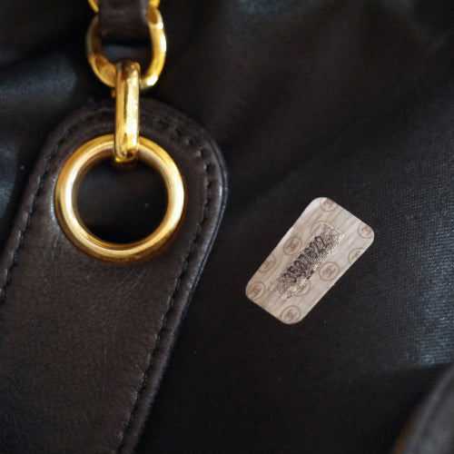 OLD CHANEL ラム革　大型ショルダー