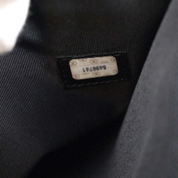 OLD CHANEL ココマーク スエード大型ショルダー(ダークカーキ)