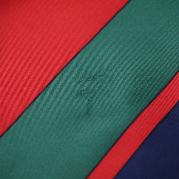 OLD CHANEL　ココマーク シルク大判スカーフ（トリコロール）