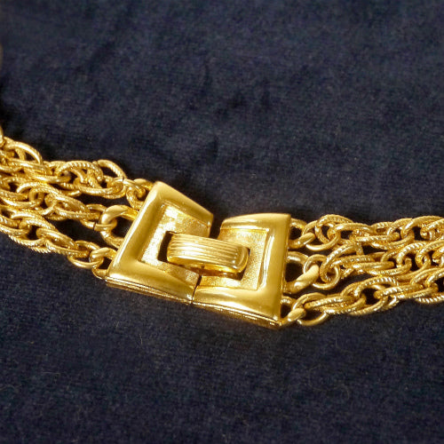 TRIFARI 　40~60年代　３重　ネックレス