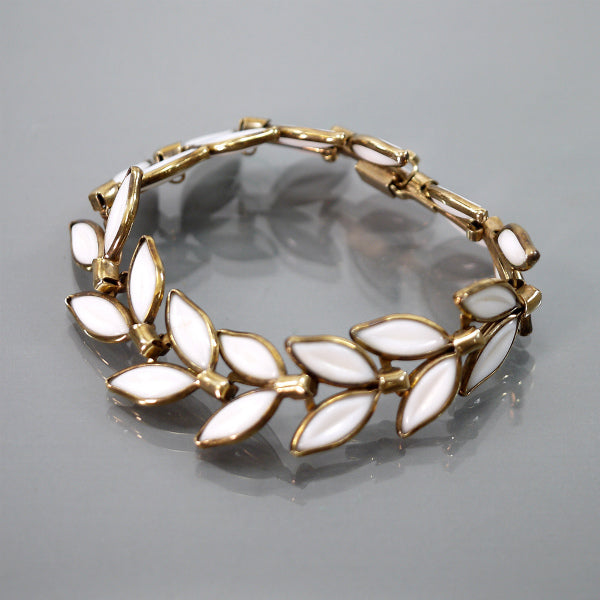 TRIFARI 花びらモチーフ イヤリング&ブレスレット